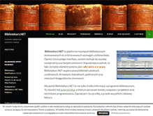 Tablet Screenshot of bibliotekarz.net